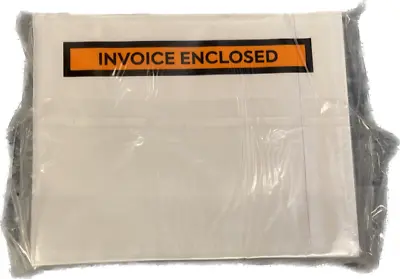 Packing List Envelopes 4.5 X5.5  Invoice  Pouch Self Adhesive Shipping Label 100 • $5.99