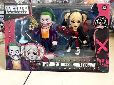 Suicide Squad Die Cast Metals: 4  THE JOKER BOSS & HARLEY QUINN Figure! #M23 • $14.95