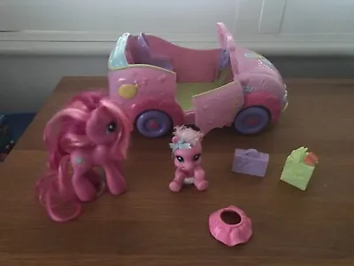 £20 • Buy HASBRO My Little Pony Newborn Cuties Family Convertible Car Great Condition