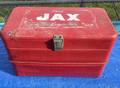 RARE Vintage 1950s JAX Beer Aluminum Cooler New Orleans Louisiana HTF • $199.99