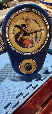 VTG Lucille Ball I Love Lucy Wall Clock With Cook Timer What's Lucy Cooking Up • $200