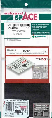 EDU3DL48116 1:48 Eduard SPACE - F-86D Sabre Dog (REV Kit) • $24.79