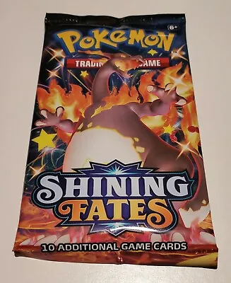 $6.99 • Buy Pokemon Shining Fates Booster Pack [Random Art] Factory Sealed New