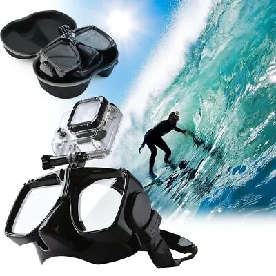$32.92 • Buy Snorkel Scuba Camera Diving Swimming Goggles Underwater Mask For GoPro