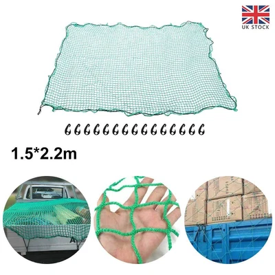 £14.35 • Buy Heavy Duty Cargo Net Strong Safety Netting Truck Skip Climbing Trailer Nets UK