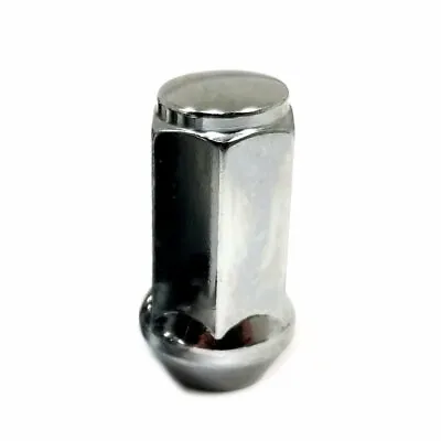 Mr Lugnut 14x1.50 Acorn/Bulge Lug Nut Chrome Closed End Conical Long 3/4  1.75 L • $5.85