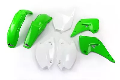 UFO Set Plastics Kawasaki KX 125 2003-2008 - Color OEM • $119.77