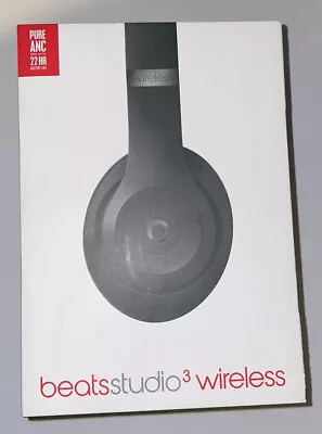 £99.99 • Buy Beats By Dr. Dre Studio 3 Wireless Matte Black, 22hr Battery Life | OK Condition