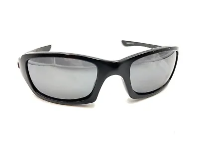 Oakley Fives Squared (4+1)2 OO9238-03 Black Wrap Sunglasses Gray Lens 54-20 133 • $74.99
