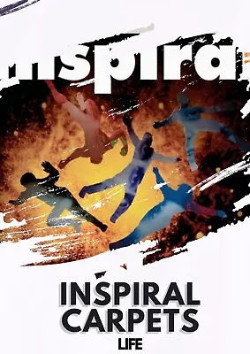 Inspiral Carpets Life A4 Print Poster Wall Art Album CD. • £9.99