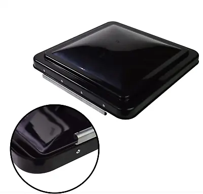 14 Inch RV Roof Vent Cover Universal Replacement Vent Lid Black For Camper Trail • $38.21