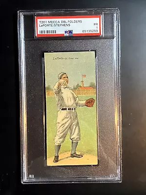 1911 Mecca Double Folders T201 LaPorte / Stephens PSA 1 • $72.25