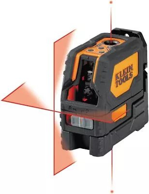 Klein Tools Laser Level Self-Leveling Red Cross-Line Level Red Plumb Spot 93LCLS • $134.95