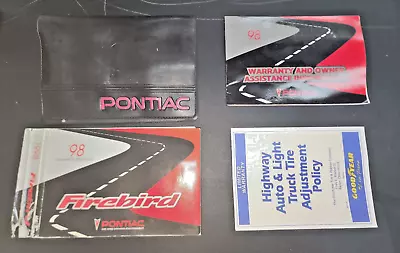 1998 Pontiac Firebird Trans Am V6 V8 Owners Manual User Guide Book LS1 • $19.99