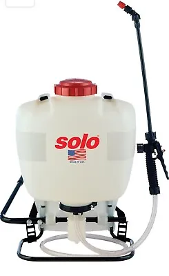 New Solo Backpack Sprayer 4 Gal. Professional Heavy Duty Piston Pump Applicator • $62.88