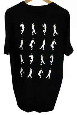 Vintage Tee Mister Tee  Multi-logo Drake Rap Dance T Shirt Size L • $9.25