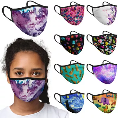 Washable Breathable Reusable Polyester Cotton Cloth Face Mask Cover For Adult • $6.99