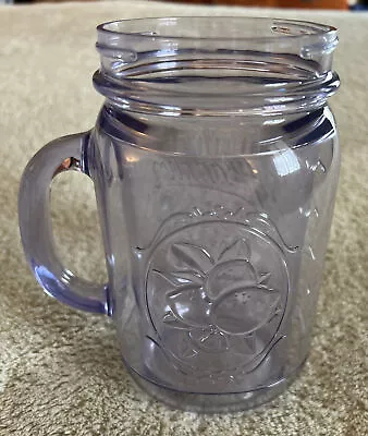 Aladdin Plastic Mason Jar Mug Light Purple  • $6.50