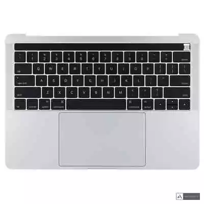 C OEM Top Case Palmrest + Keyboard + Touchpad + Battery MacBook Pro A1706 Silver • $54.99