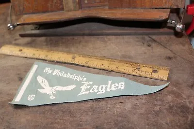 Vintage 1960's NFL 8-1/2  Felt Pennant The Philadelphia Eagles • $10