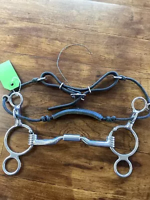 Myler 2-Ring Combination Bit With Low Port Comfort Snaffle MB 04 • $66.40