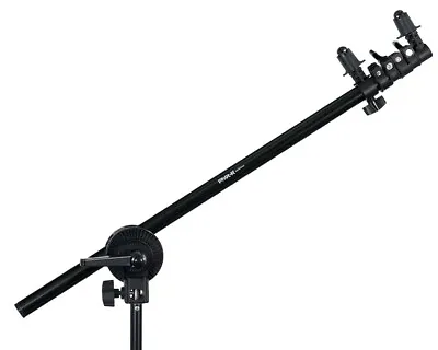 Phot-R 175cm Collapsible Studio Reflector Holder Boom Arm Grip Photo Light Stand • £28