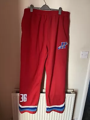 £6.99 • Buy Harlem Globetrotters Basketball Sweatpants XXXL Platinum Fubu