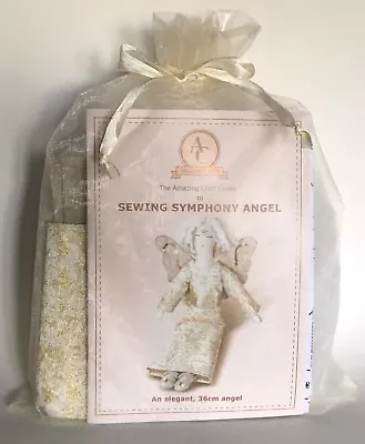 Sewing Kit Rag Doll Fairy Angel And Pattern All Materials Christmas Tree Topper • £19.95