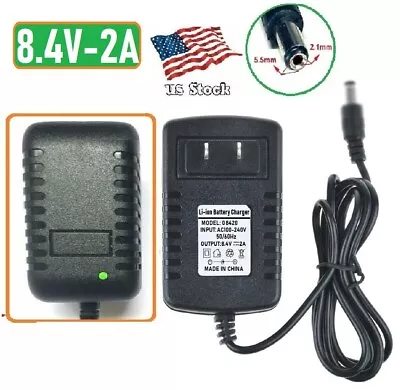 8.4V 2A AC/DC Adapter Power Supply For Lithium-ion Battery Home Electronics • $8.98