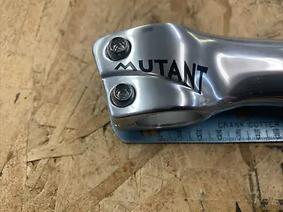 3T Mutant Ahead Stem 1  120 Mm 3ttt Vintage Bike Threadless 26.0 SILVER • $110