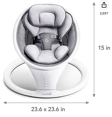 $26.40 • Buy Munchkin 21330 Bluetooth Enabled Baby Swing