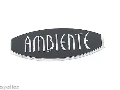 Genuine New SKODA AMBIENTE WING BADGE For Fabia & Octavia 1999-2007 • $9.31