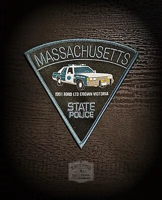 Mass State Police Cruiser Legends Patch 1991 Ford LTD Crown Victoria • $10