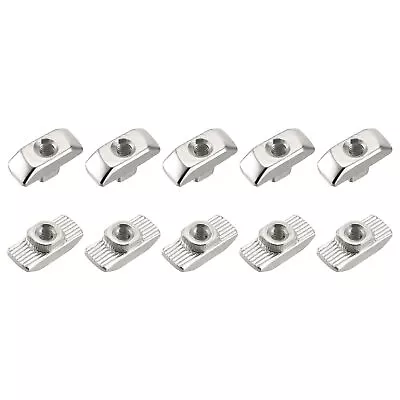 Sliding T Slot Nuts (M4 Thread) 10pcs Carbon Steel T-Slot Nut Hammer Head Fa... • $10.58