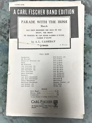 Parade With The Irish/Marching Band Sheet Music • $10
