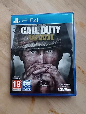 Call Of Duty CoD WW2 WWII Playstation PS4 • £8.99