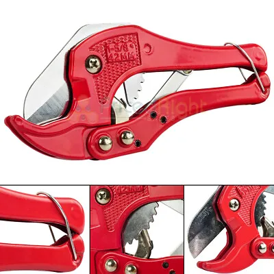 $14.95 • Buy PVC Pipe Cutter PEX Tube Tubing Cutter Hose Ratchet Style Up To 1-5/8  Heavy