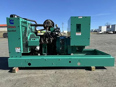 80 Kw Cummins Onan Generator & Transfer Switch - Single & 3 Phase - We Ship! • $11500