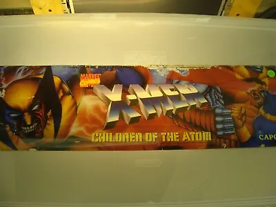 $30 • Buy X-Men Children Of The Atom Video Arcade Game Marquee, Atlanta #193