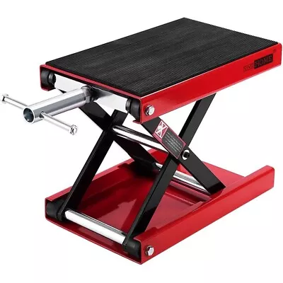 Motorcycle Scooter Crank Stand New 1100 LB Mini Scissor Lift Jack ATV Dirt Bike • $54.99