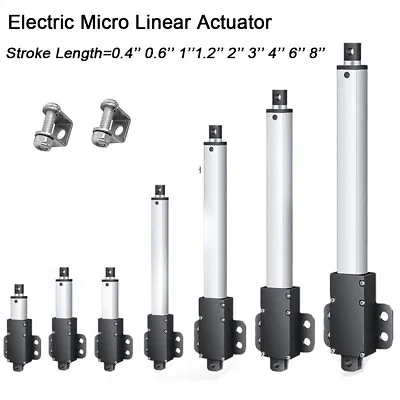 12V Electric Mini Linear Actuator Motor Stroke 10/15/20/30/50/75/100/150/200mm  • $25.99