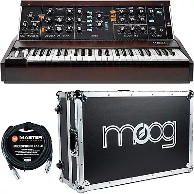 Moog Minimoog Model D 44-Key Monophonic Synthesizer Keyboard W/ Case & Cable • $5898