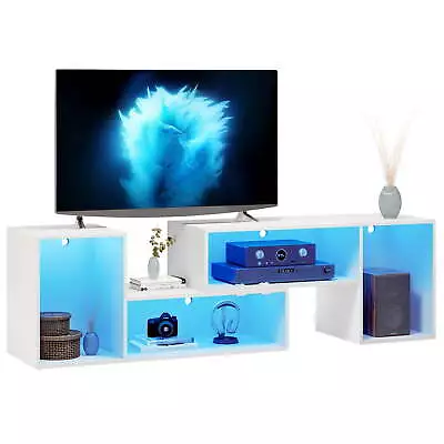 DIY Deformable TV Stand With LED Strip Modern Entertainment Center • $109.18