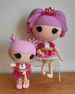 Lalaloopsy Jewel Sparkles Doll + Littles Sister Silly Hair Trinket Sparkles MGA  • $24.99