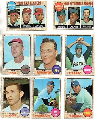 1968 TOPPS  Milton Bradley YOU PICK COMPLETE YOUR SET VINTAGE 1960S FREE SHIP • $7.95