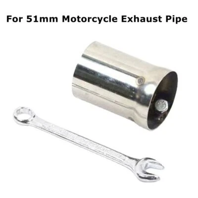 Universal 51mm Motorcycle Exhaust Pipe Muffler Baffle Silencer Insert DB Killer • $22.99