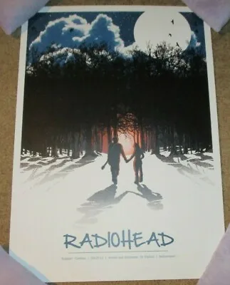 $39.99 • Buy RADIOHEAD Concert Gig Poster Print SWITZERLAND 2012 9-7-12 Joshua Budich 2nd Ed