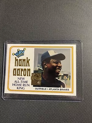 1999 Topps Baseball Card - Hank Aaron • $0.99