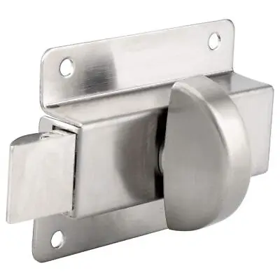 $15.74 • Buy Bathroom Toilet Privacy Bolt Door Lock With Vacant Engaged Indicator And Scre...