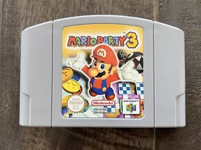 Mario Party 3 - Nintendo 64 - N64 - AUS PAL - CLEANED & TESTED! • $230